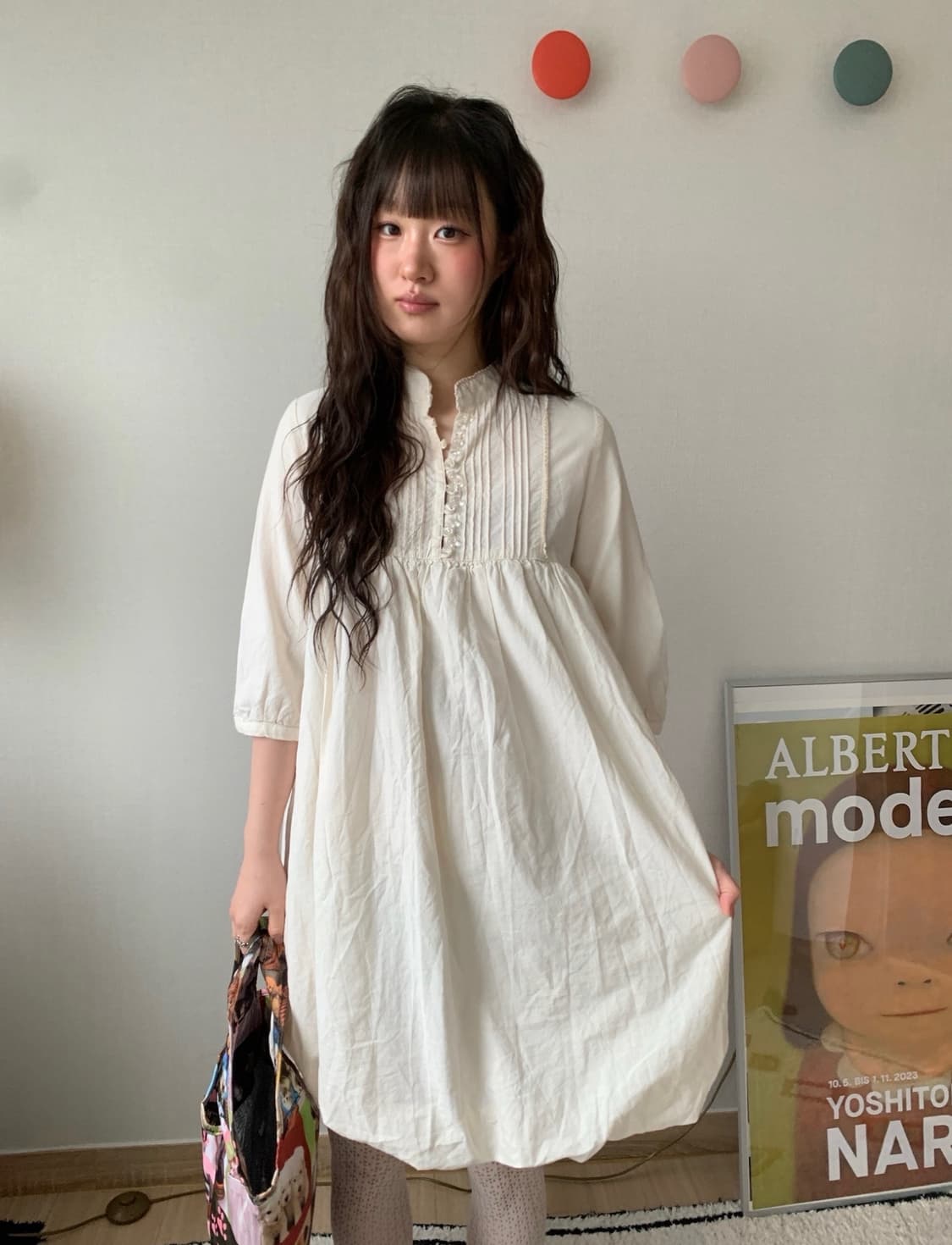 inu button.. dress 상품이미지5