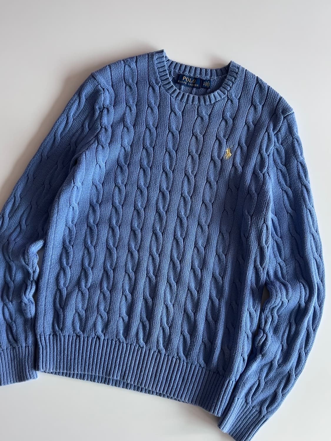 폴로 랄프로렌 케이블 니트 S 상품이미지2
