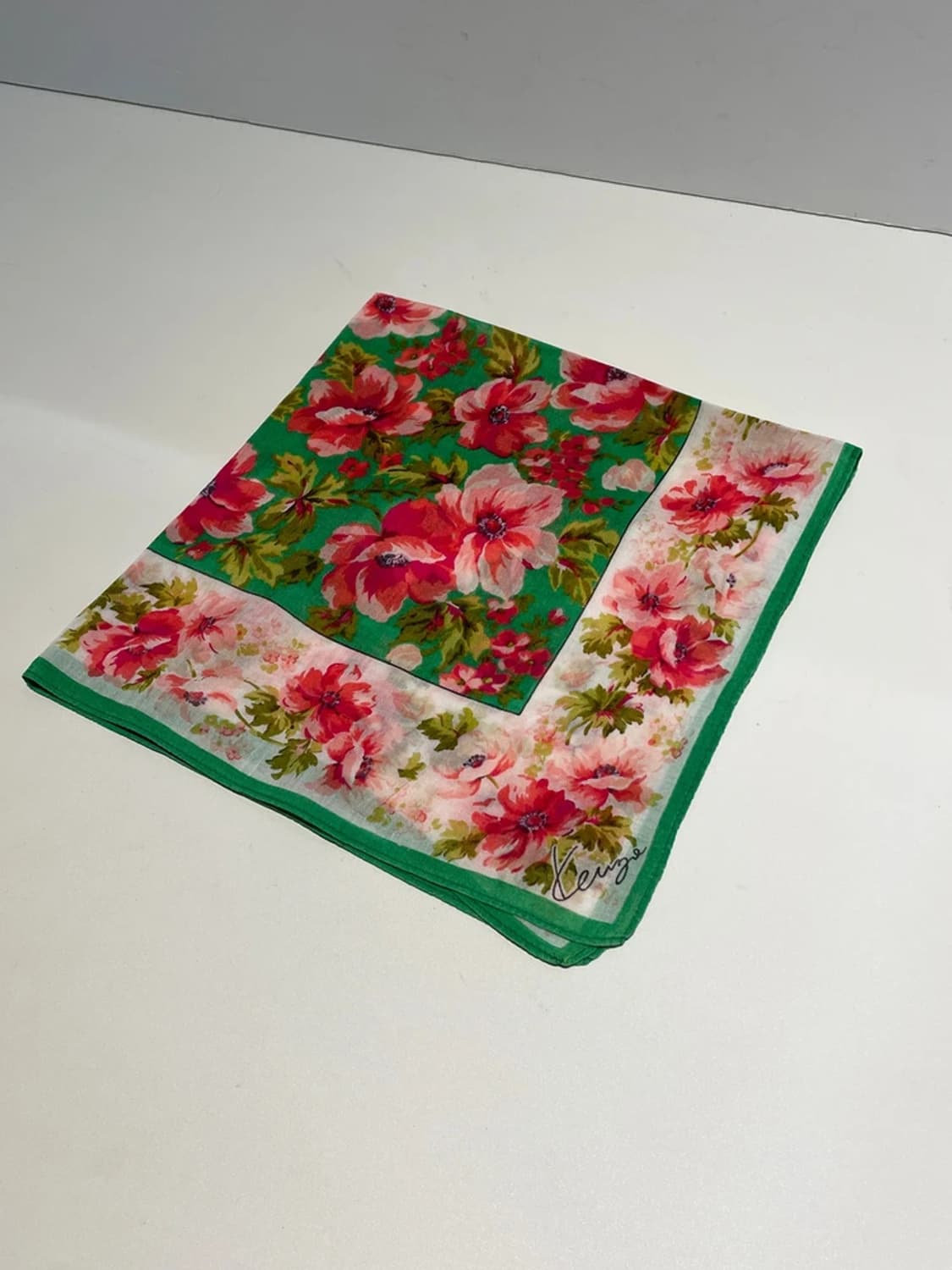 겐조 00's 재팬 레트로 쁘띠 손수건 A1471 상품이미지3