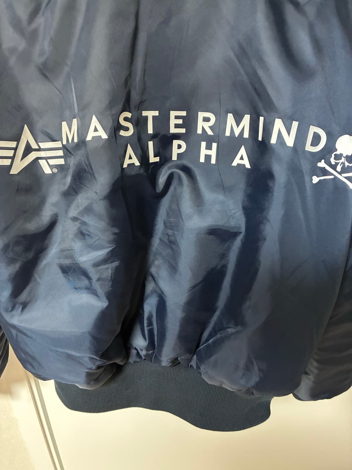 알파인더스트리 x 마스터마인드 콜라보레이션 제품 XL 네이비 상품이미지7