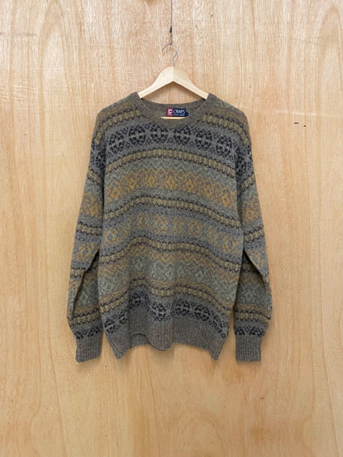 CHAPS ralph lauren fair isle knit 페어아일 상품이미지2