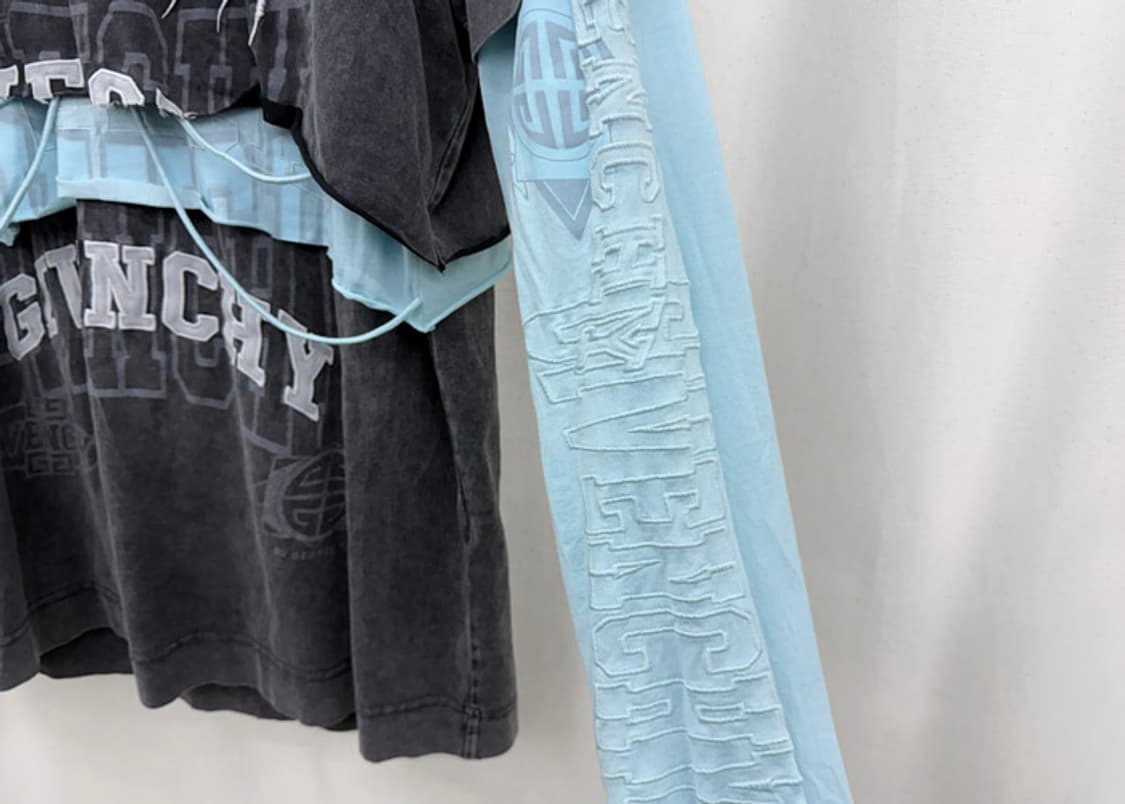 지방시 레이어드 바라클라바 긴팔 티셔츠 상품이미지6