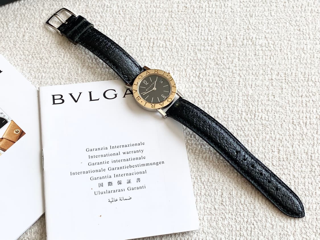 불가리 BB26SG 여성용 26mm 18K 콤비 쿼츠 상품이미지3