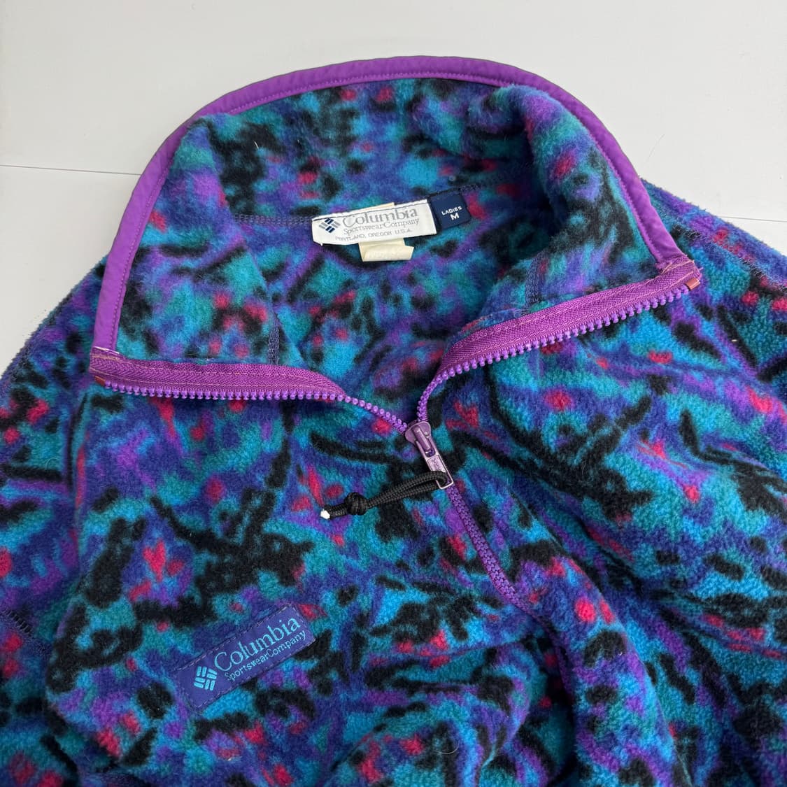 컬럼비아 반집업 플리스  상품이미지1