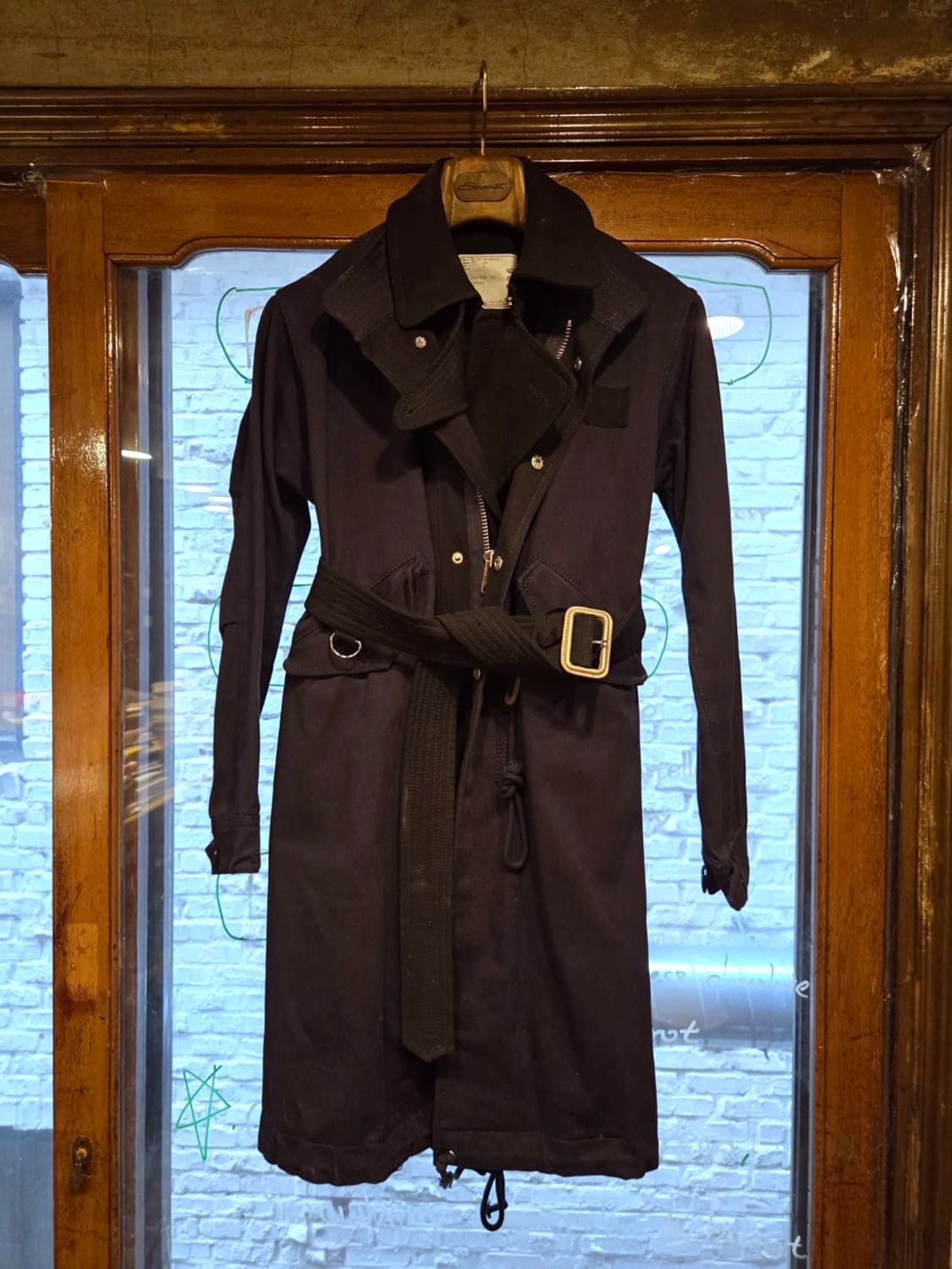 사카이 아방가르드 트렌치코트 상품이미지7