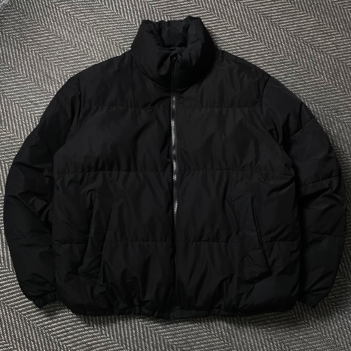 폴햄 박시핏 다운 푸퍼 패딩 블랙o 4988 상품이미지1