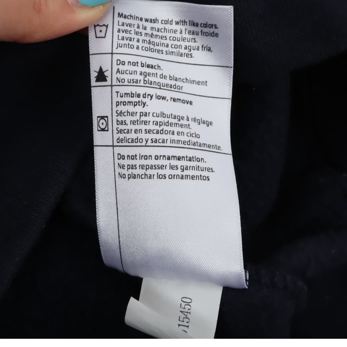 칼하트 k288 네이비 코튼 후드티 상품이미지10