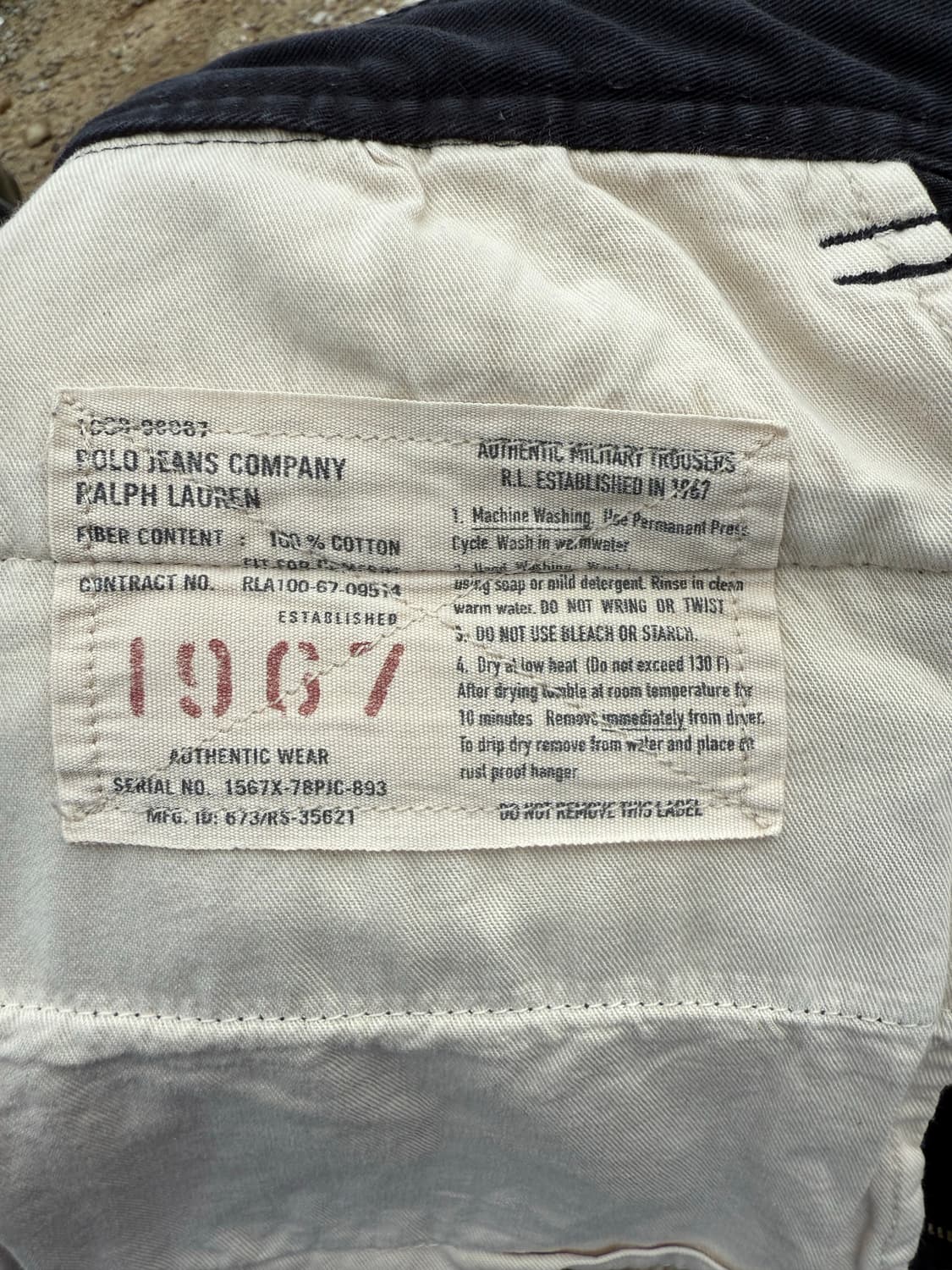 Polo Jeans 폴로 진스 밀리터리 카고 팬츠 상품이미지5
