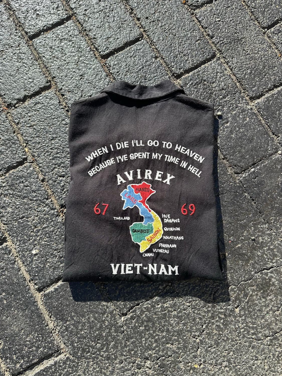 Avirex Viet-nam war detail camp shirt 상품이미지2