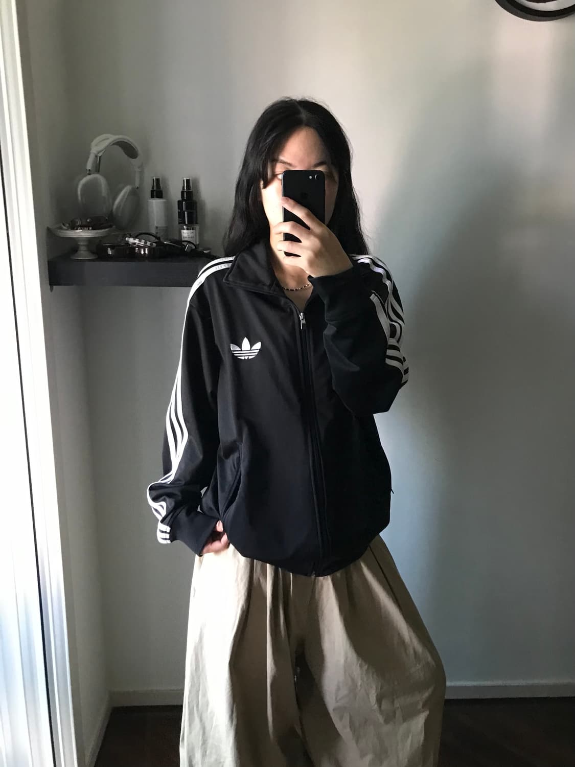 아디다스 올드스쿨 파이어버드 블랙 트랙탑 져지 상품이미지2