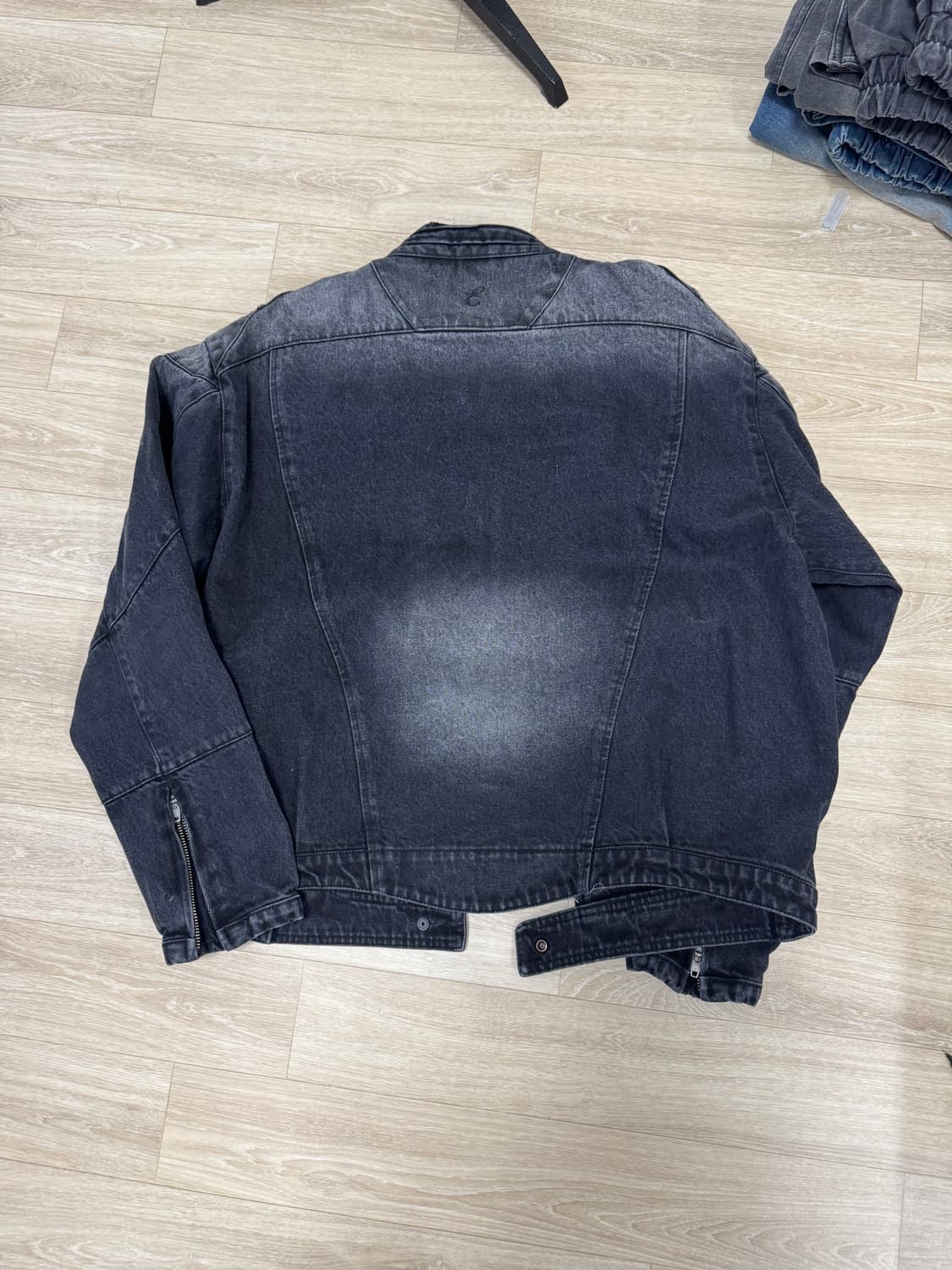 ETCE이티씨이데님 레이서 자켓M 상품이미지8