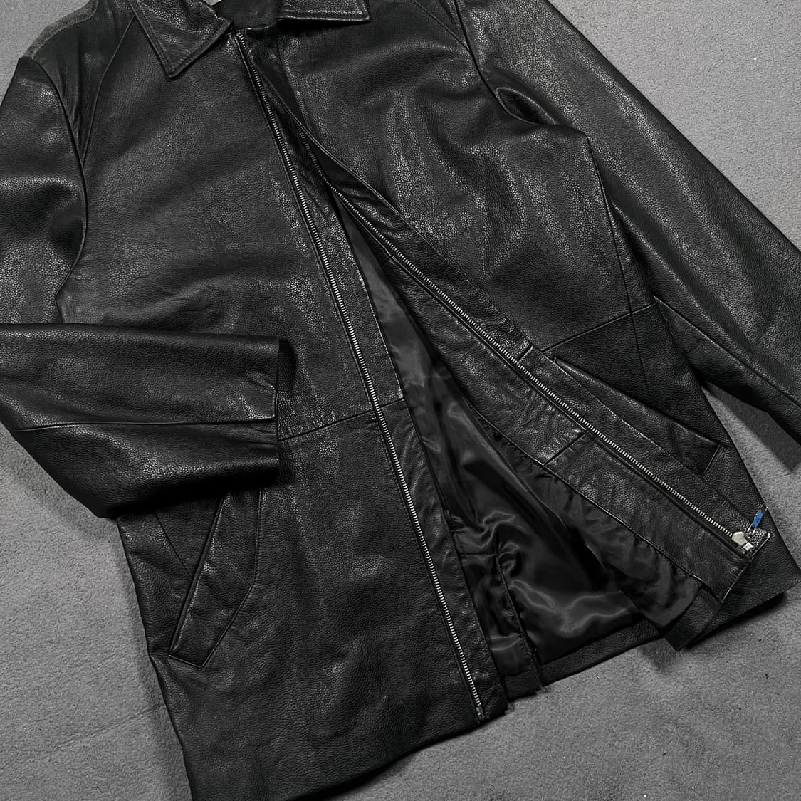 GIVENCHY 지방시 램스킨 울 하프코트 레더자켓 상품이미지3