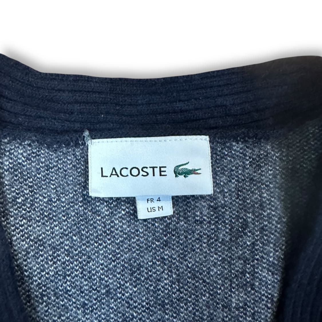 라코스테 아가일 가디건 상품이미지4