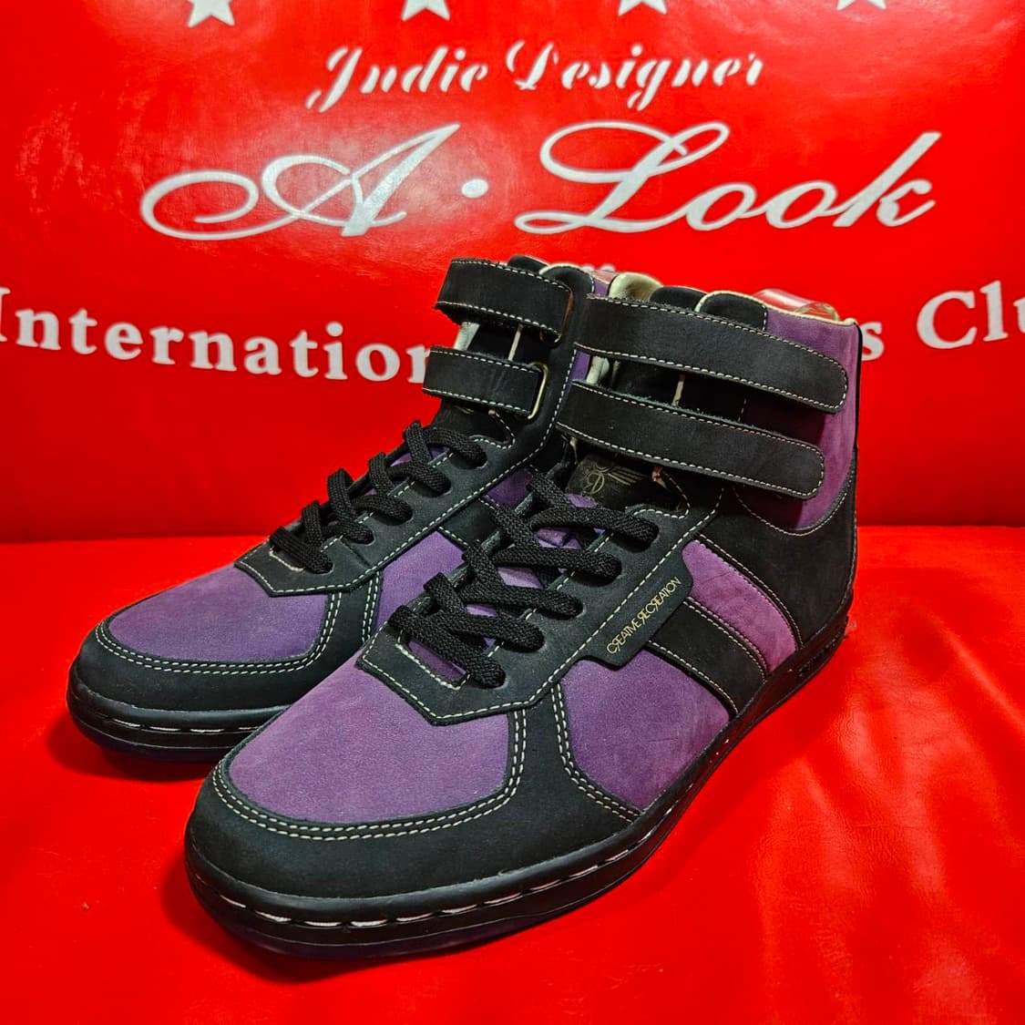 크리에티브 레코레이션 디코코 셀렉트 하이탑 가죽 스니커즈 상품이미지1