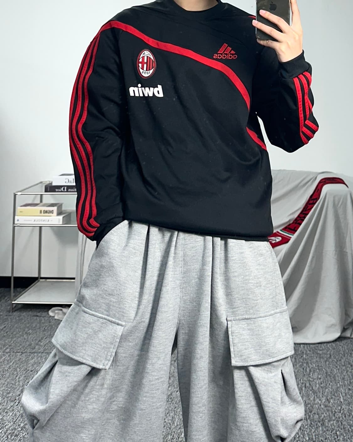 아디다스 AC 밀란 09-10 맨투맨 95 상품이미지4