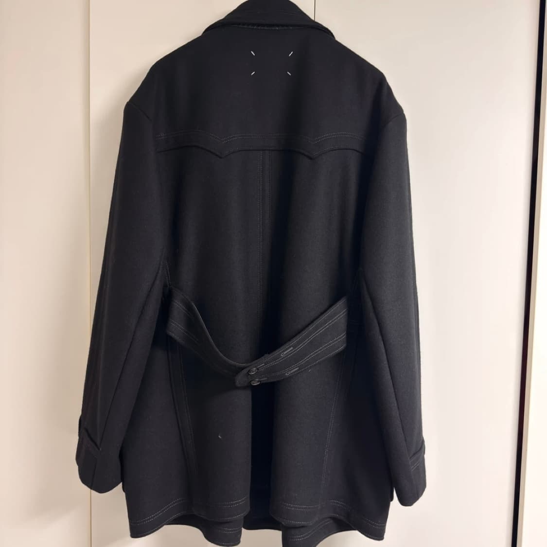 Masion Margiela 마르지엘라 울 피코트 새상품 상품이미지9