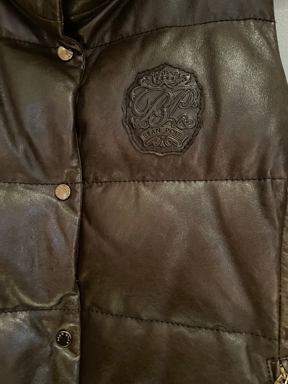 빈폴 양가죽 구스 베스트패딩 상품이미지3