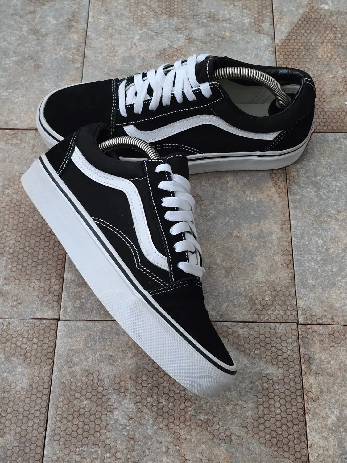 (240)반스 올드스쿨 검흰 상품이미지7