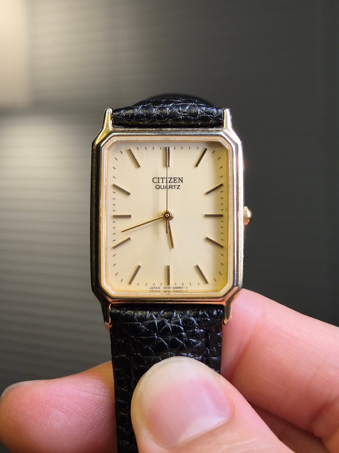 80's vintage Citizen quartz cream dial 상품이미지3