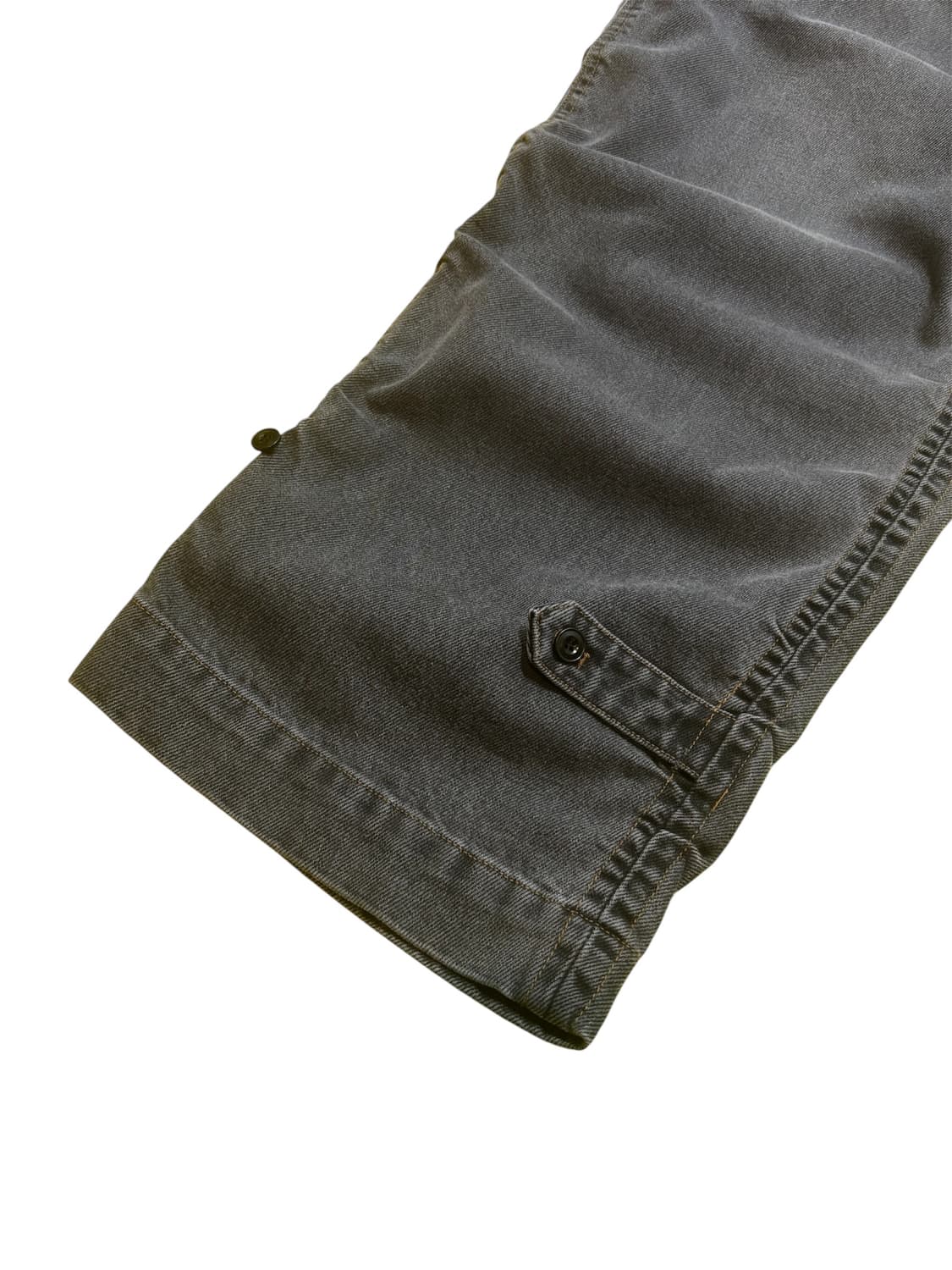 쿠어(coor) 셔링 컴벳 데님 트라우져/스톤 그레이 상품이미지6