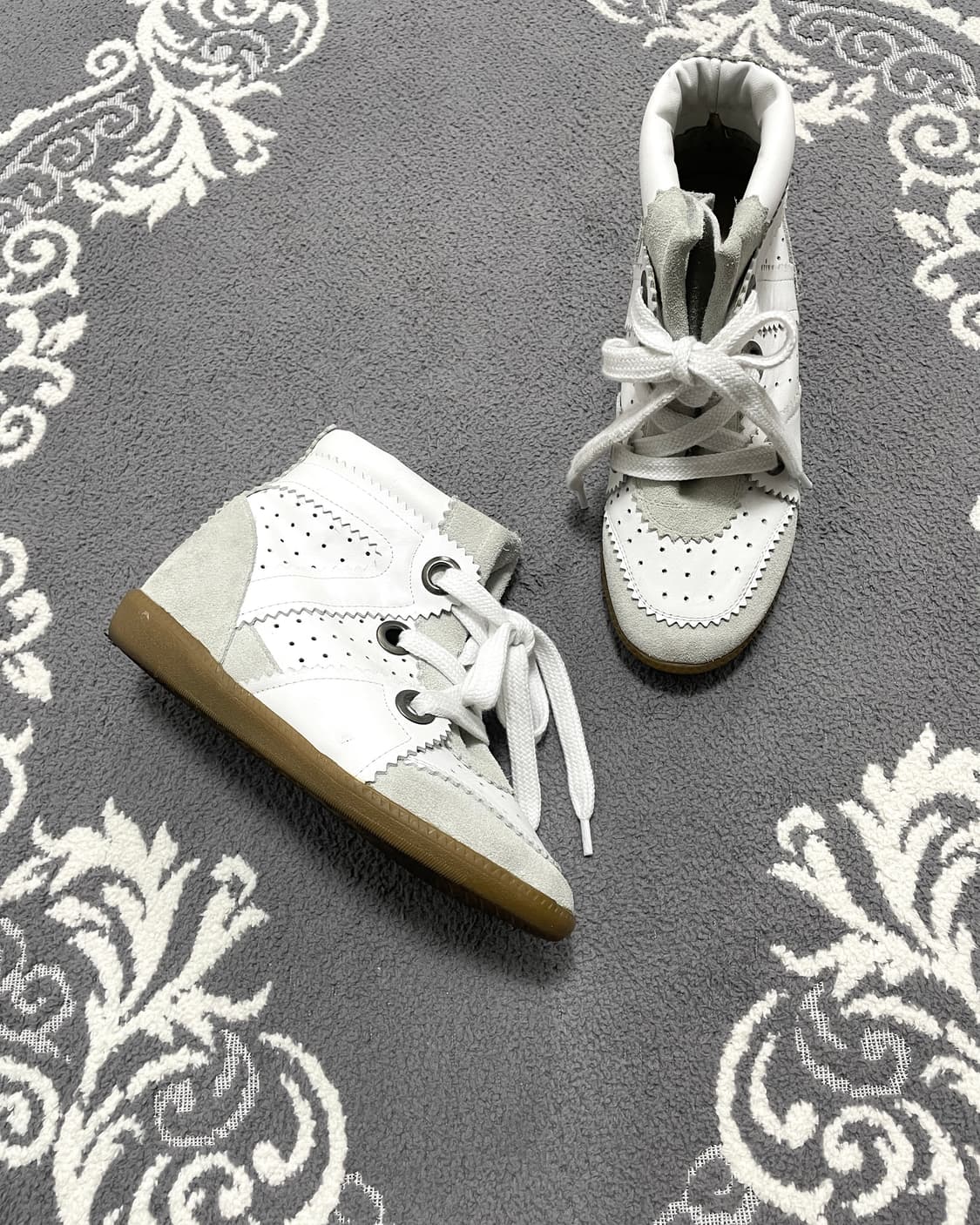 Maneul Wedge Hidden Heel Sneakers 상품이미지3