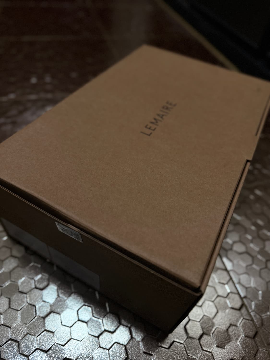 [42]르메르 리놀륨 파이프드 스니커즈 블랙 상품이미지6