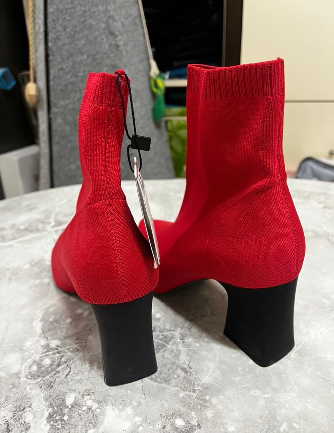 자라 레드 부츠(새상품) 상품이미지3