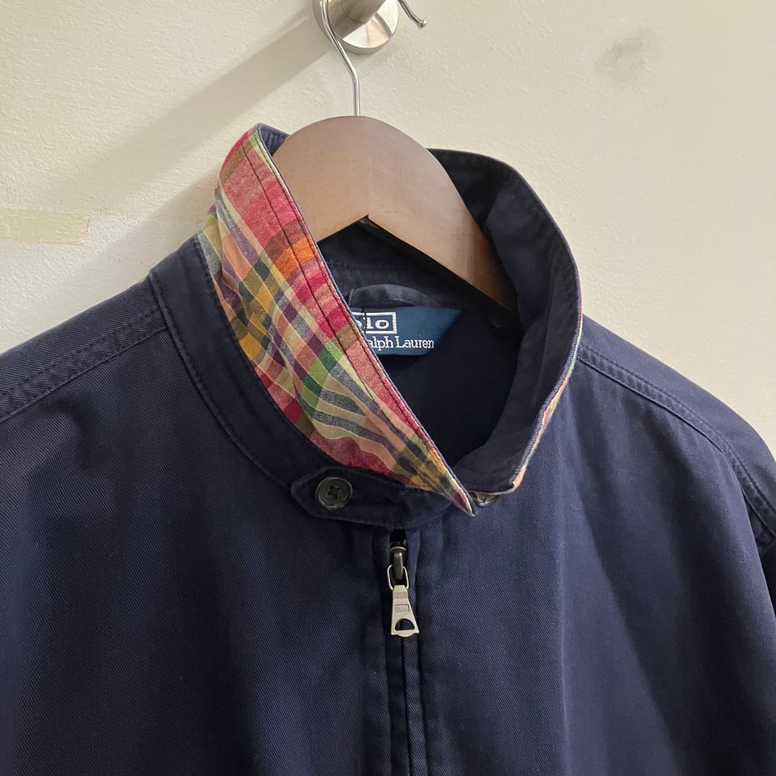 N132 폴로 스윙탑 블루종 자켓 네이비 상품이미지2