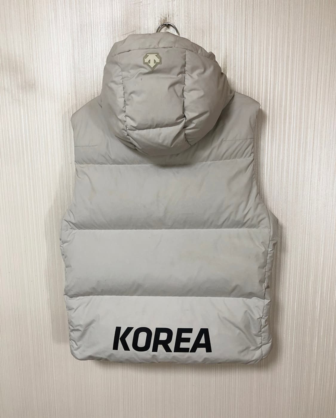 데상트 스키/스노우보드국대 지급실착 덕다운 패딩베스트 L(100) 상품이미지8