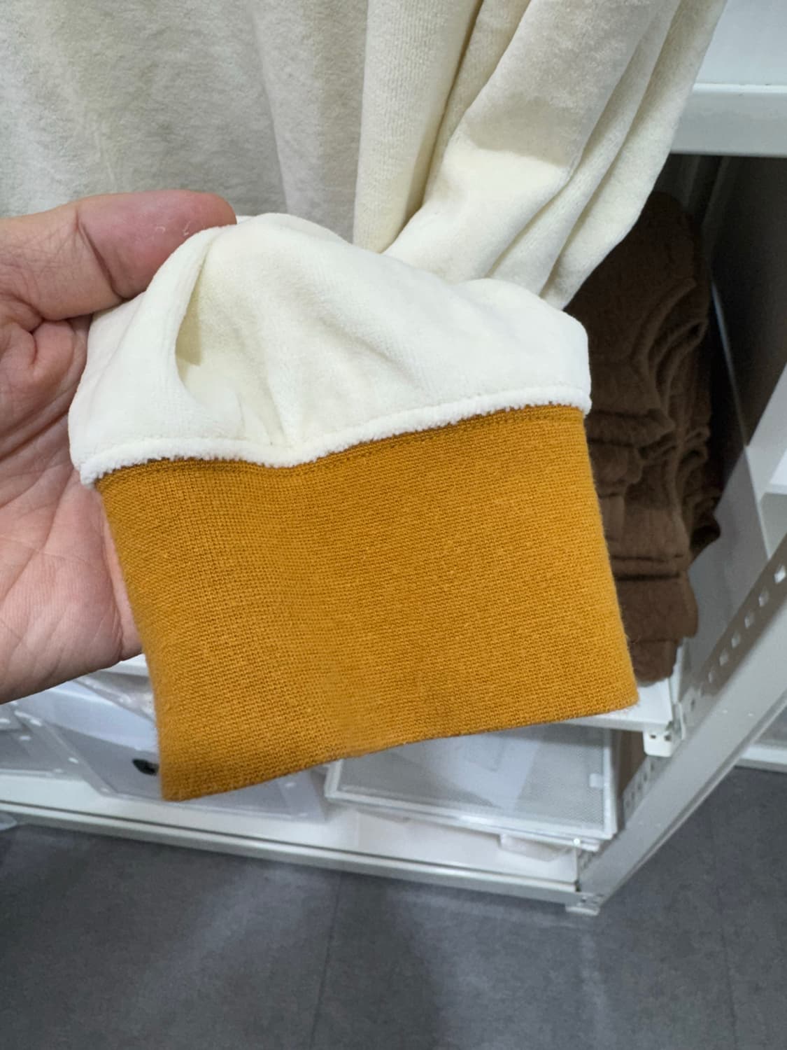 오베이 테리 카리 셔츠 M 상품이미지4