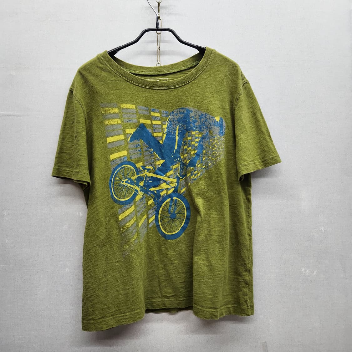 엘엘빈 바이크 빈티지 프린팅 반팔티 L 상품이미지1