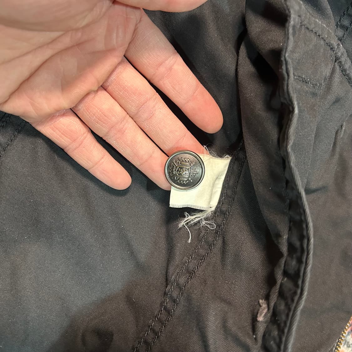 [M] 본더치 견장 야상 자켓 상품이미지7