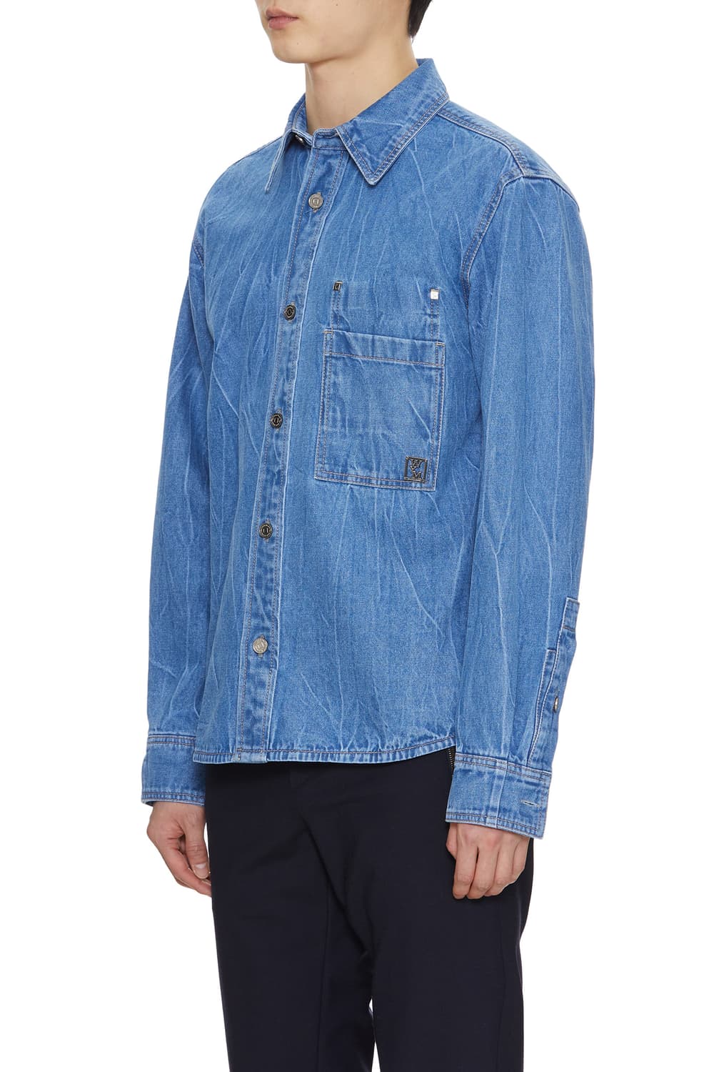 우영미 22fw 워싱 데님 자켓 50 상품이미지6