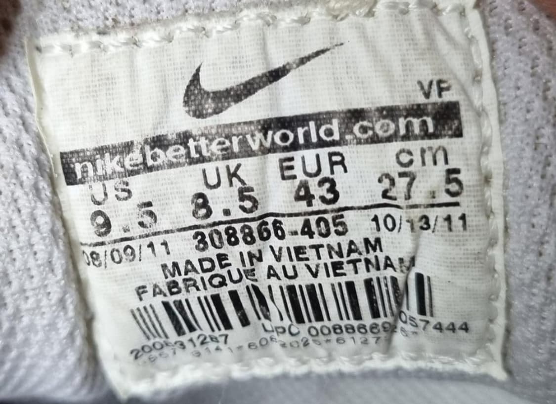 nike 나이키 에어맥스1 미드나잇 네이비 흰남빨 상품이미지8