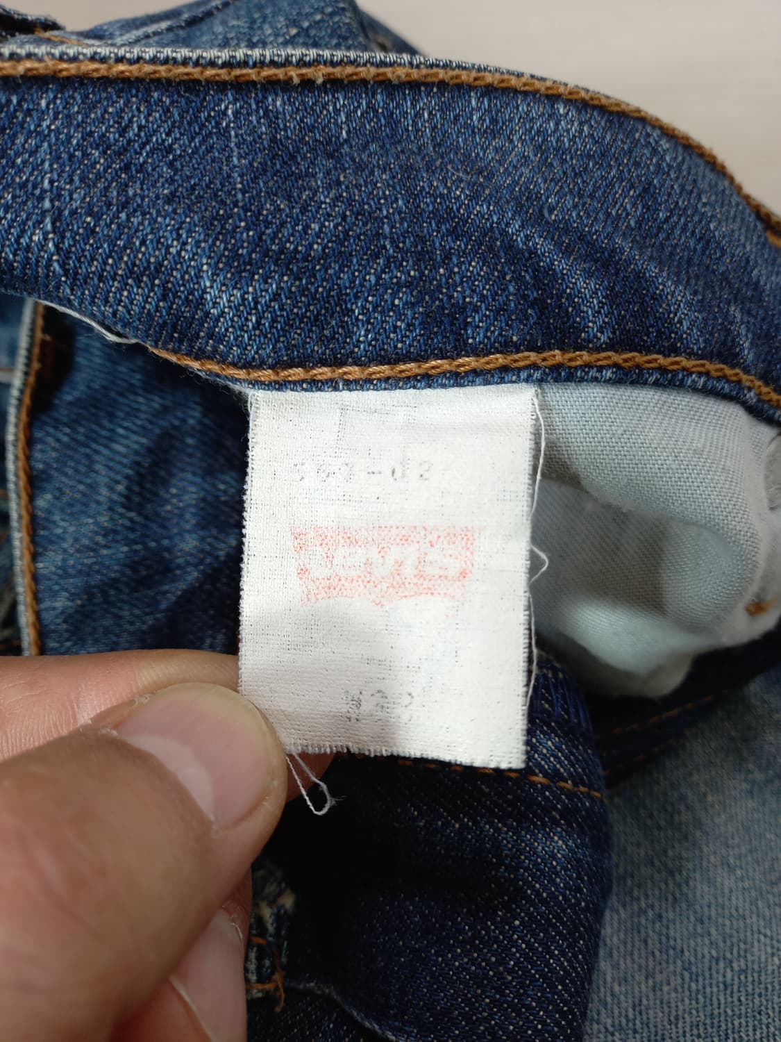 32 90's 리바이스557 부츠컷 배색진 32-292 상품이미지9