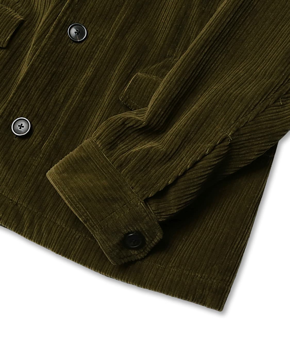 라르디니 [Lardini] 코듀로이 쑥 컬러 이태리 필드 자켓 상품이미지4