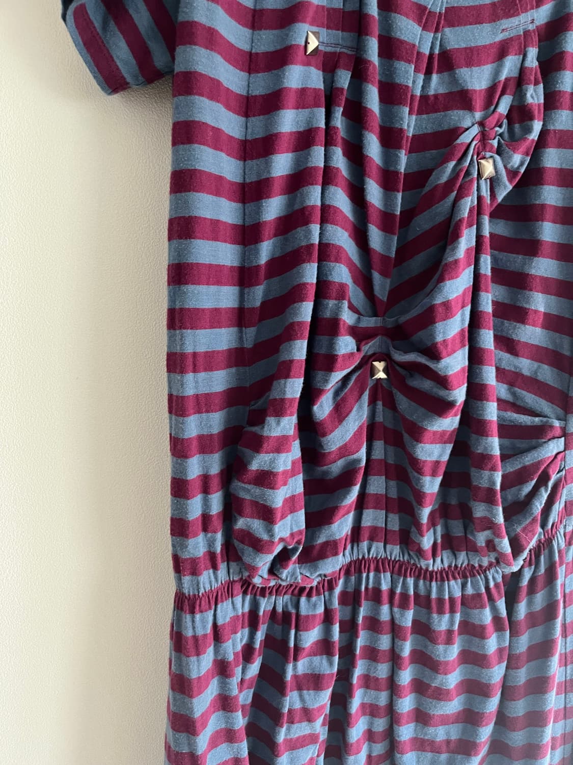 수나오쿠와하라 스트라이프 원피스 상품이미지4