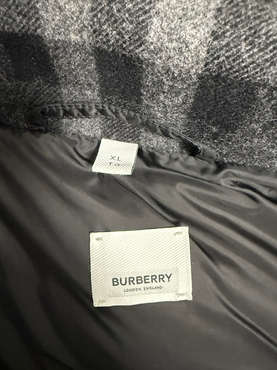 버버리 디태처블 패딩 XL 상품이미지7