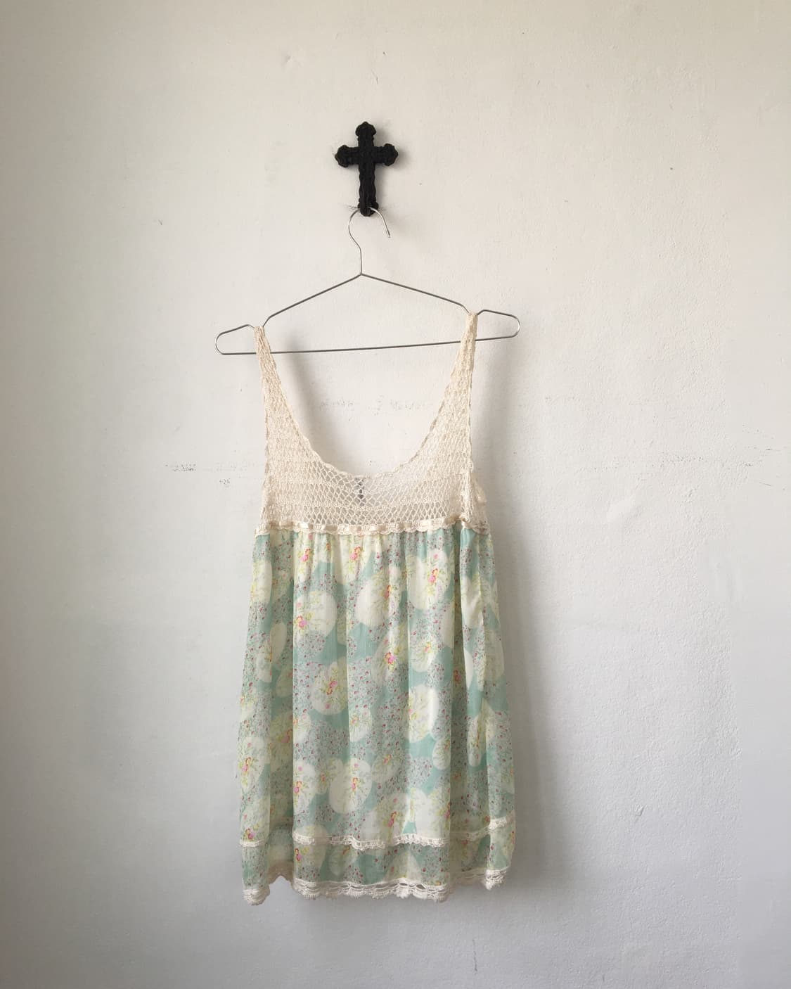 Crochet point pattern sleeveless 상품이미지3
