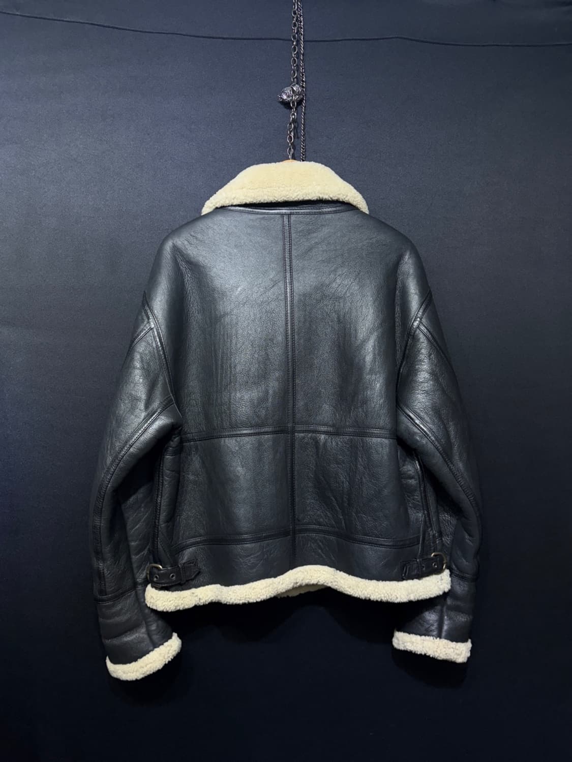 B-3 폭격기 양가죽 무스탕  상품이미지8