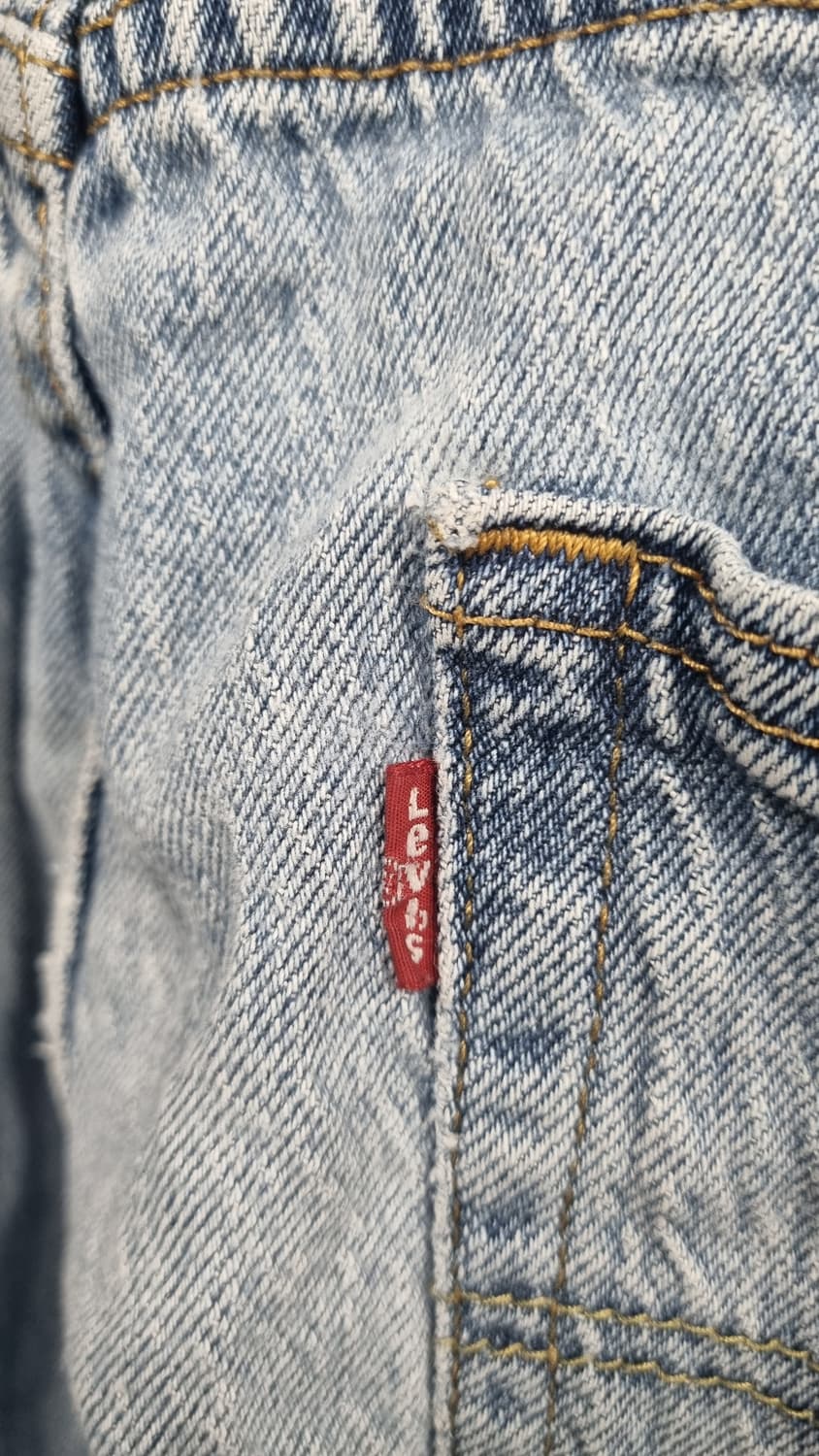 levis 502 연청워싱 허리단면41(32) 기장98 상태좋아요~ 상품이미지4