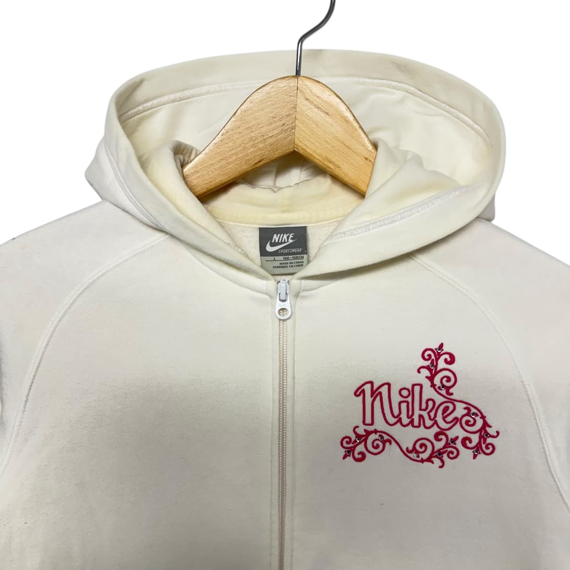 나이키 로고 매화 후드집업 상품이미지2