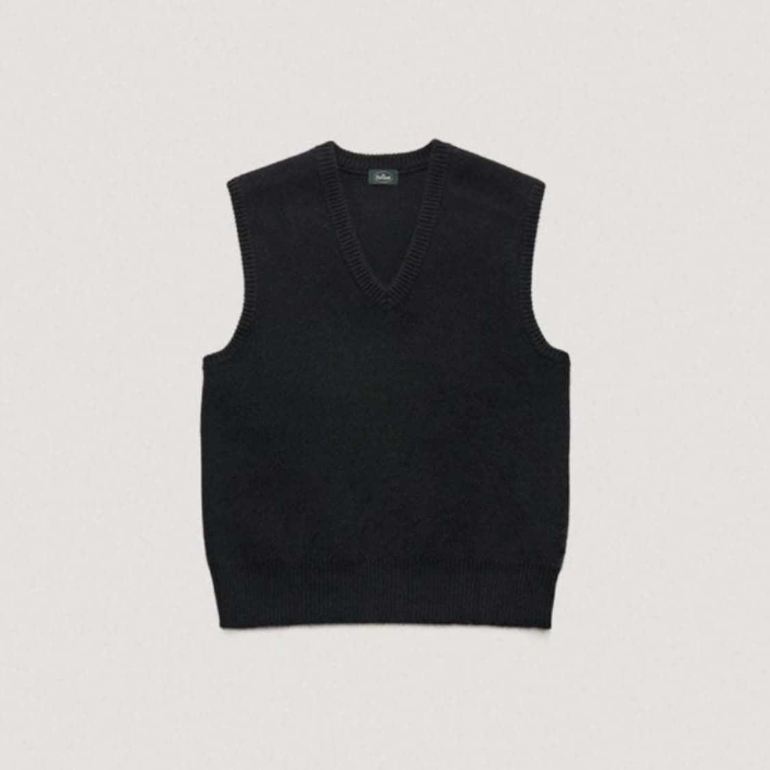 더바넷 Black Angora Knit Vest 니트조끼 상품이미지4