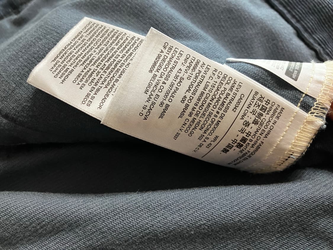 리바이스 코듀로이 타입 3 자켓 상품이미지4