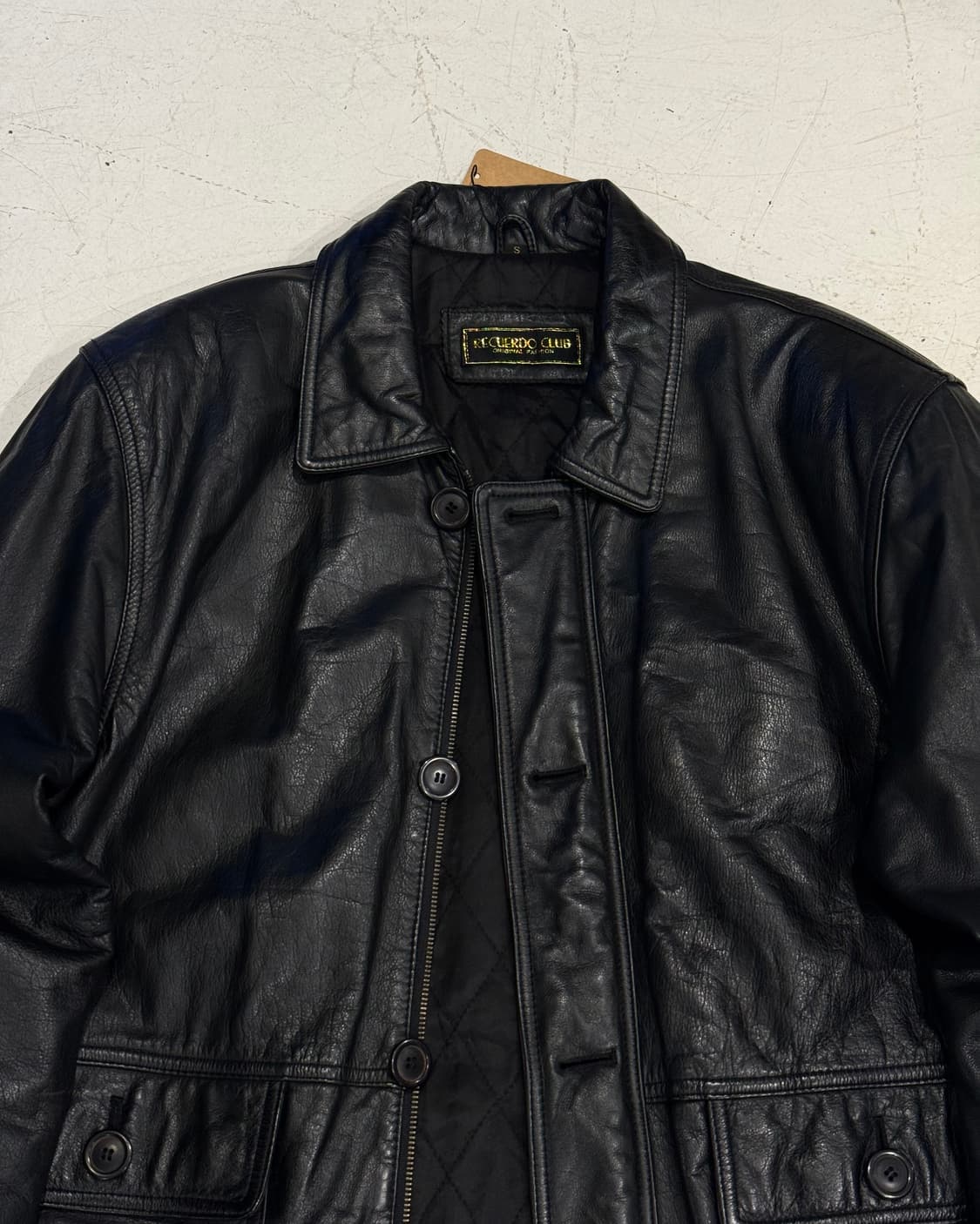 Jpn RECUERDO CLUB half cowhide jacket  상품이미지2