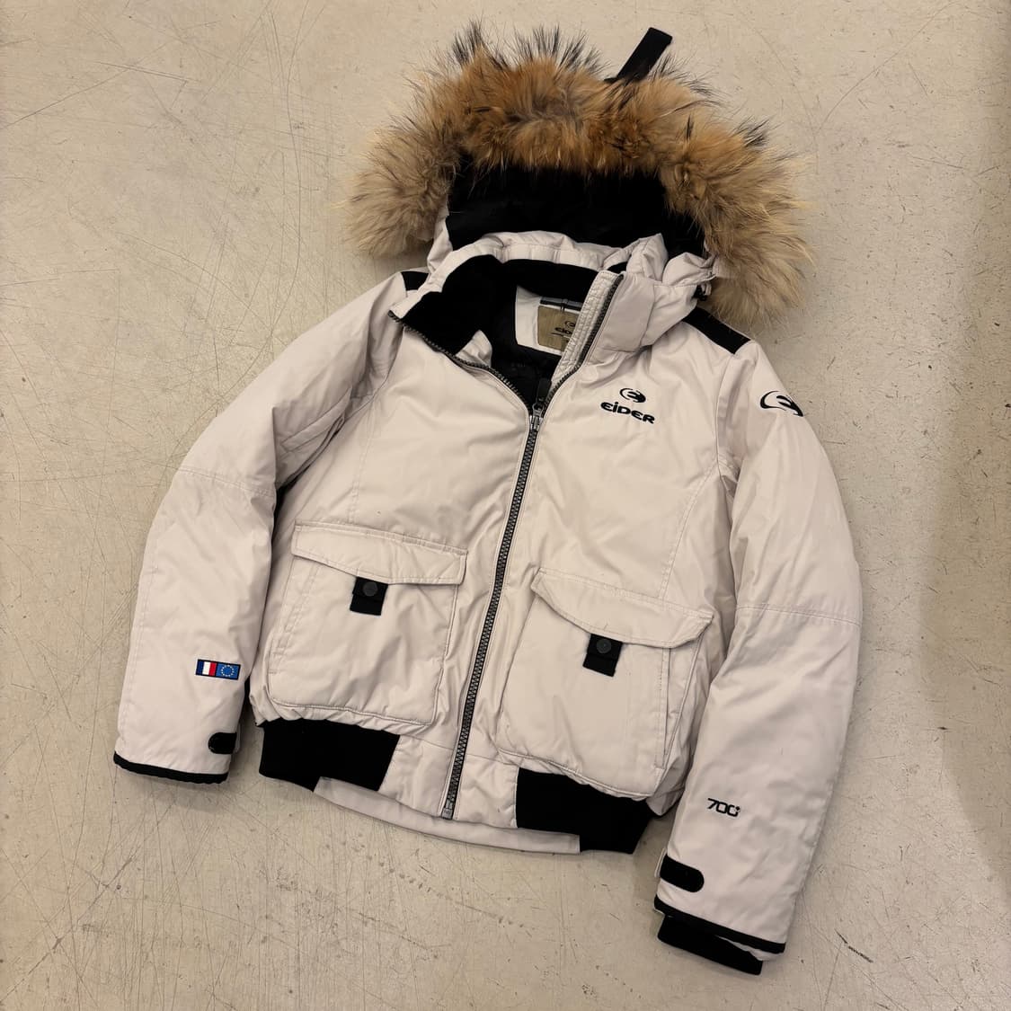 아이더 퍼 700 다운 숏 패딩 상품이미지1