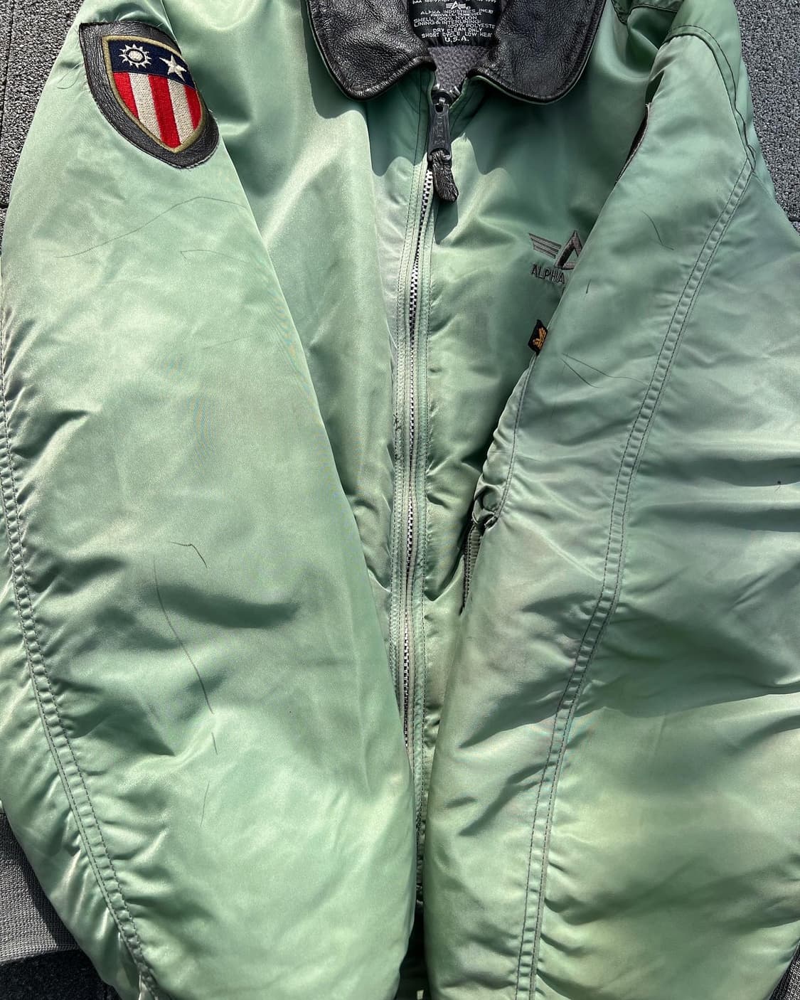 1990s Alpha Industries Bomber 상품이미지9