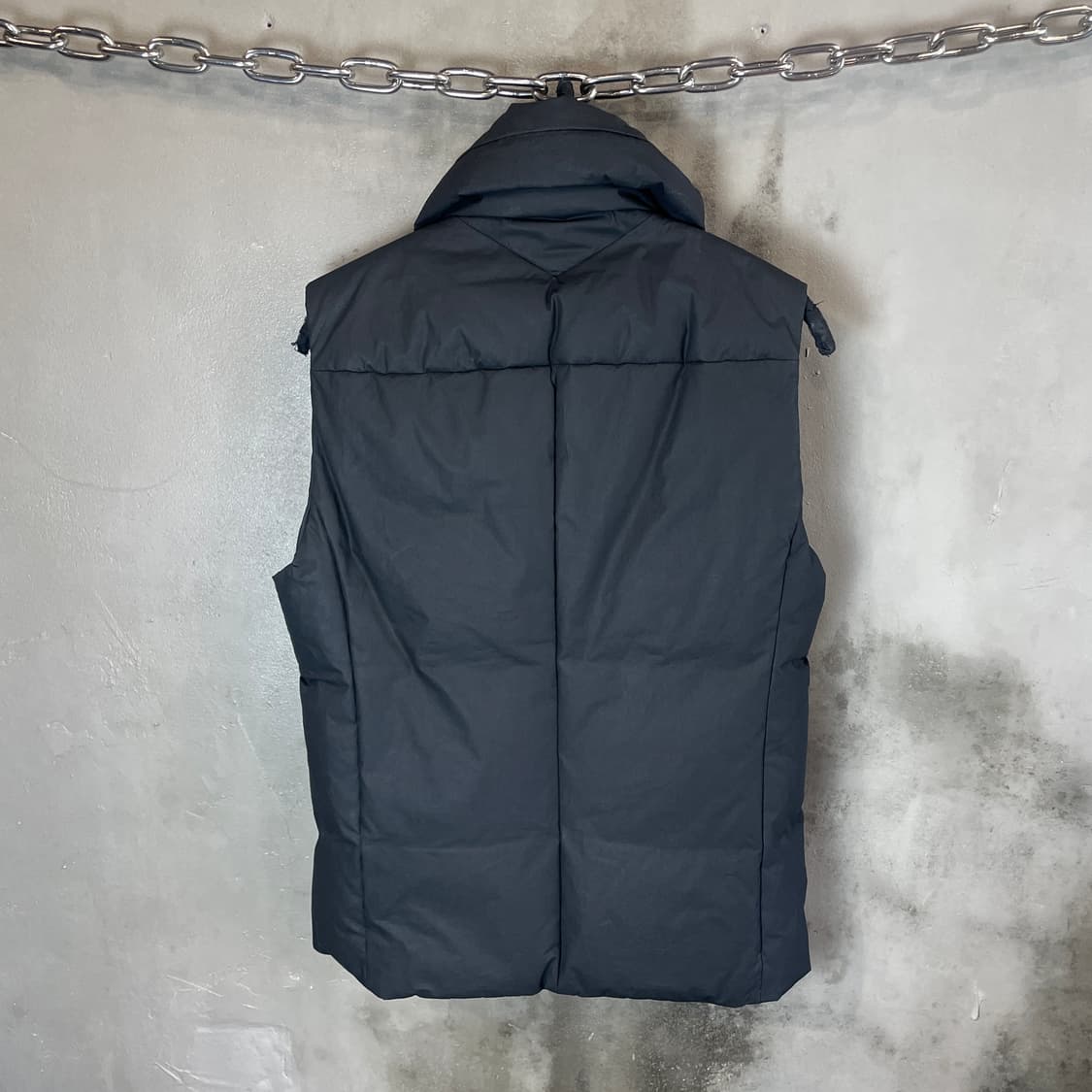 어태치먼트 코팅 코튼 패딩 베스트 상품이미지6