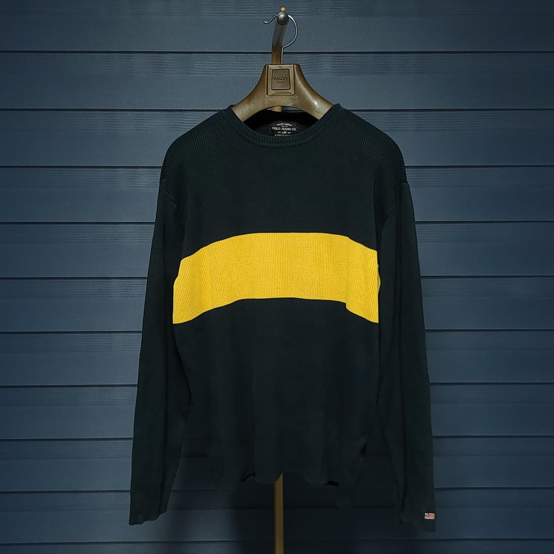 L ) 폴로 랄프로렌 블럭 니트 상품이미지1