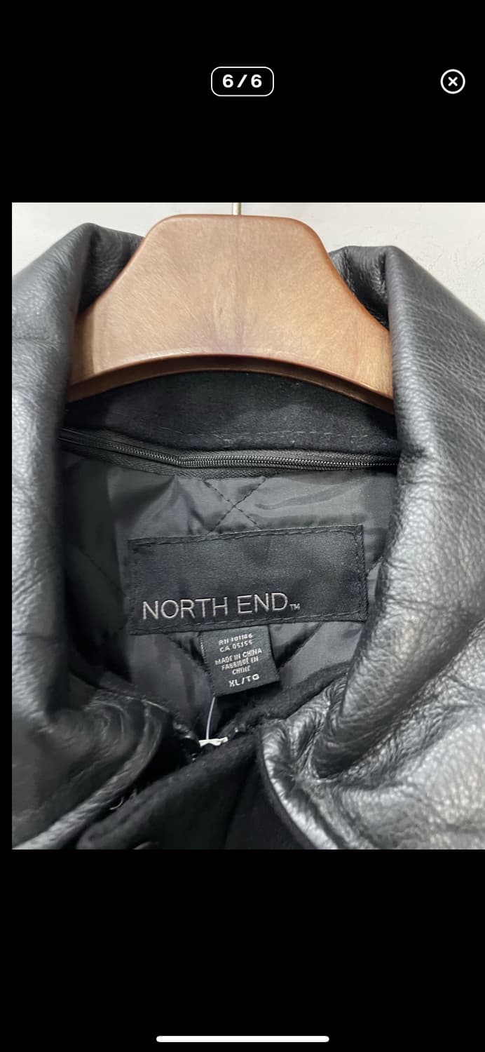 NORTH END 가죽 바시티 재킷 A2373 상품이미지6